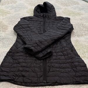 32 Degrees Black Packable Jacket with Packing Pouch